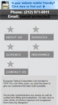 Mobile Screenshot of europeanopticalcorp.com